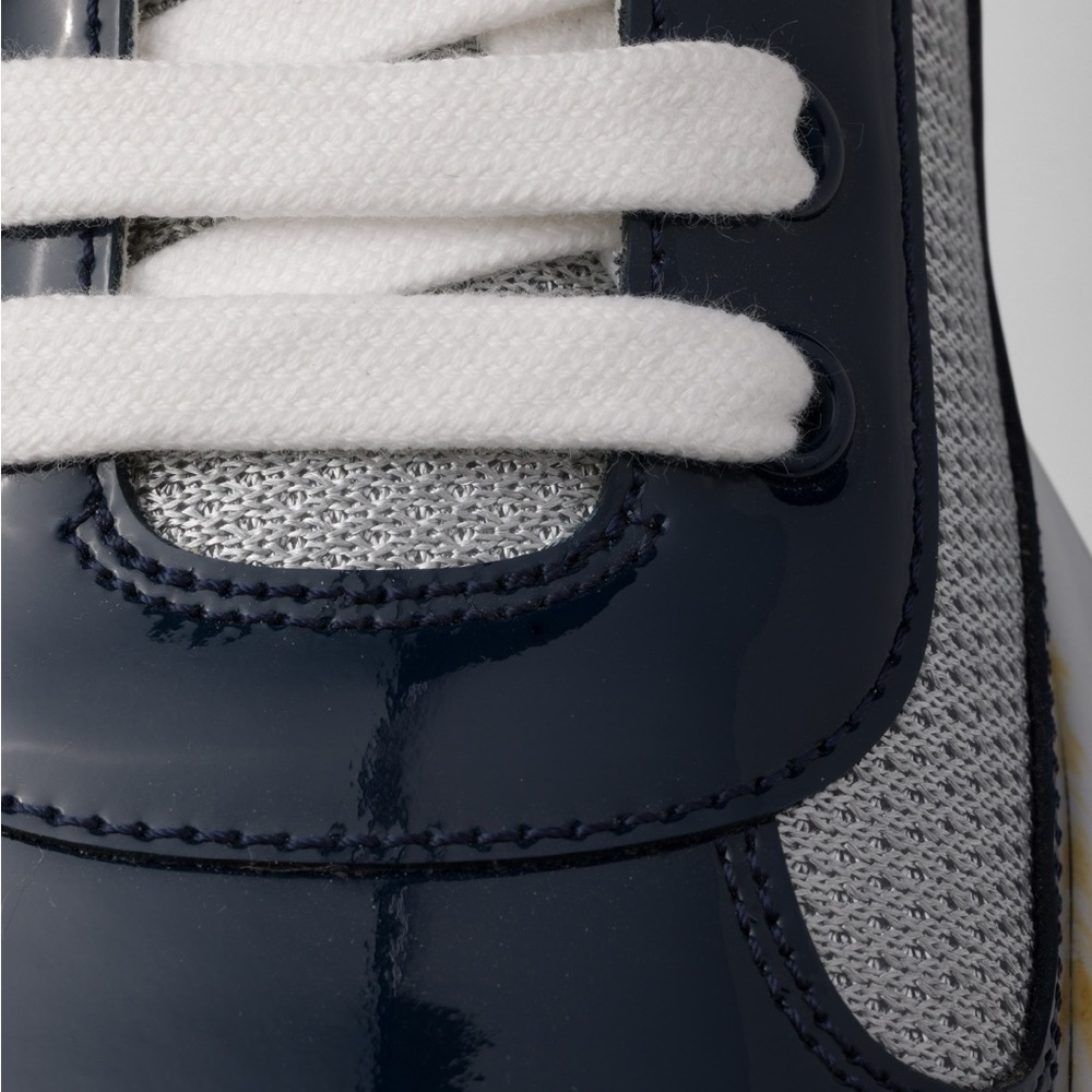 Patent leather and technical fabric Prada America's Cup sneakers - Picture 5 of 5